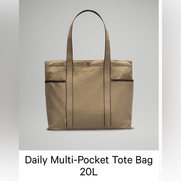 lululemon athletica Handbags - Lululemon Daily Multi-Pocket Tote Bag 20L